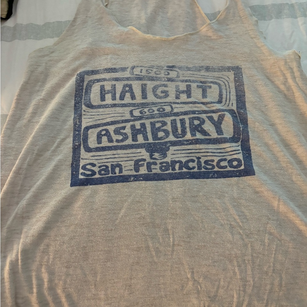 Haight Ashbury graphic racer back